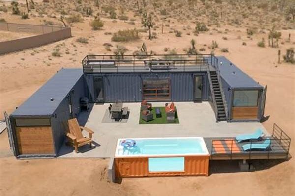 Shipping Containers For Sale Becoming Hot In Desert Resorts
